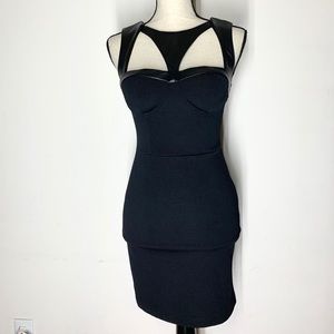 Material Girl Body con dress black small